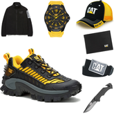 Kit Cat Preto com Amarelo