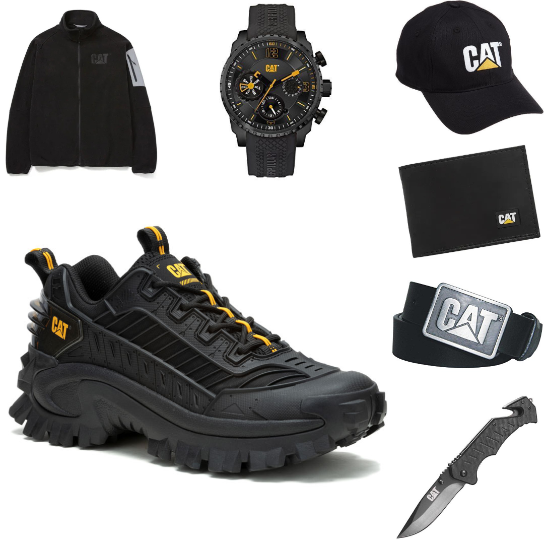 Kit Caterpillar Preto